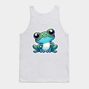 Xenopus African Frog Critter Cove Cute Animal A Splash of Forest Frolics and Underwater Whimsy! Tank Top